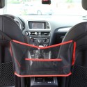 Car Storage Net Pocket Large Handbag Holder Seat Side Bag