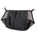 Leather Car Seat Back Storage Bag Organizer Holder Multi Pocket Travel Storage Hanging Net