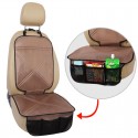 Silicone Car Seat Back Storage Bag Waterproof Seat Cover Multi-functional Cup Holder Organizer