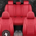 3D Perforated PU Leather Universal Car seat Covers All Season Optional