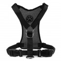 Size L Air Mesh Dog Car Seat Belt Adjustable Harness with Clip Lead Pet Travel