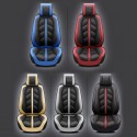 1 PCS Universal PU Leather Car Front Seat Mat Covers Breathable Cushion Pad