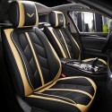 1 PCS Universal PU Leather Car Front Seat Mat Covers Breathable Cushion Pad