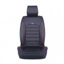 1 Pcs Soft Wear-Resistant PU Leather Universal Car Front Seat Cover Cushion NEW