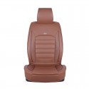 1 Pcs Soft Wear-Resistant PU Leather Universal Car Front Seat Cover Cushion NEW