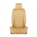 1 Pcs Soft Wear-Resistant PU Leather Universal Car Front Seat Cover Cushion NEW