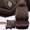 1 Set Luxury Breathable PU Car Seat Cover Car Interior Accessories