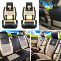 10pcs Car PU Leather Front Rear Car Seat Cushion Covers Universal for 5 Seat Car