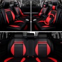 11pcs Leather Deluxe Car Full Surround Seat Covers Cushion Protector Universal for Five Seats Car