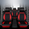 11pcs Leather Deluxe Car Full Surround Seat Covers Cushion Protector Universal for Five Seats Car