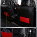 11pcs Leather Deluxe Car Full Surround Seat Covers Cushion Protector Universal for Five Seats Car