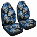 1/2Pcs Skull Front Car Seat Cover Protector Vehicles Interior Cushions Universal