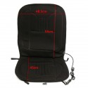 12V Black Car Van Front Seat Cover Heating Cushion Heated Pad Winter Auto Interior Warmer