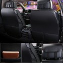 13PCS PU Leather Car Seat Cover Full Set Front Rear with Pillow Waist Cushion Universal for 5-Seats