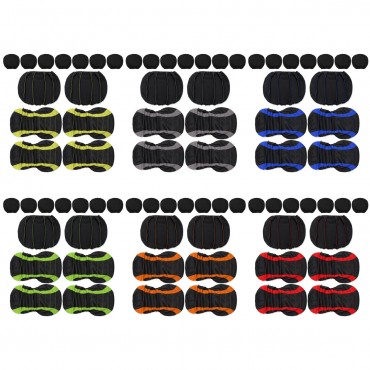 13PCS Universal Car Front Seat Back Bench Covers Protectors Full Set Washable