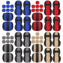 13PCS Universal Car Seat Cover Full Set Front Rear Cushion Mat Protector 7 Seats