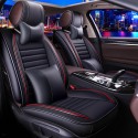 13Pcs PU Leather Car Full Surround Seat Cover Cushion Protector Set Universal for 5 Seats Car