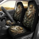 1/7PCS Universal Car Seat Covers Set Skull Pharaoh Seat Covers For Car SUV