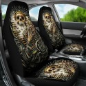 1/7PCS Universal Car Seat Covers Set Skull Pharaoh Seat Covers For Car SUV