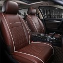 1PC Car Front Seat Cover Artificial Leather Universal Comfortable Waterproof Breathable Auto Cushion