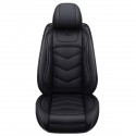 1PC Car Front Seat Cover Luxury PU Leather Full Surround Universal Auto Cushion Protection