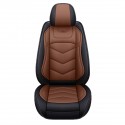 1PC Car Front Seat Cover Luxury PU Leather Full Surround Universal Auto Cushion Protection