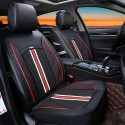 1PC Deluxe PU Leather Auto Car Seat Cover Full Front Cushion Universal