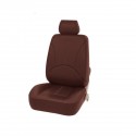 1PC Universal Car Front Seat Cushion Covers with Head Cover PU Leather