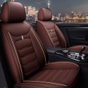 1PC Universal Car SUV Front Seat Cover PU Leather Full Surround Protector