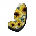 1PCS Universal Single Car Seat Covers Protector Front Cushion Flower Colourful