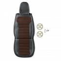 1Pc Front Car 5/7 Seat Cover Waterproof Dustproof PU Leather Protector Mat Pad