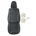 1Pc Front Car 5/7 Seat Cover Waterproof Dustproof PU Leather Protector Mat Pad