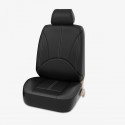 1X Universal Car Seat Covers Front Seat Faux PU Leather Covers Cushion Stitching