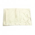 1pc Ivory Double-side Silky Soft Charmeuse Silk Pillow Case Beauty Sleep-helper