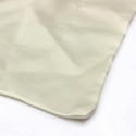 1pc Ivory Double-side Silky Soft Charmeuse Silk Pillow Case Beauty Sleep-helper