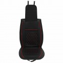 1psc PU Leather Car Full Surround Seat Cover Cushion Protector Set Universal for 5 Seats Car