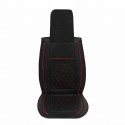 1psc PU Leather Car Full Surround Seat Cover Cushion Protector Set Universal for 5 Seats Car