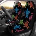 1x Car Front Seat Cover Fabric Cases Protector Universal Breathable For SUV Van