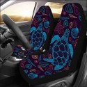 1x Car Front Seat Cover Fabric Cases Protector Universal Breathable For SUV Van