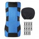 2/4/8PCS Seat Cover Front Back Row 5-Seats for Car SUV Truck Van 3Colors