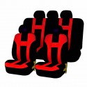 2/4/9Pcs Car Seat Covers Protectors Universal Washable Full Set Front Rear