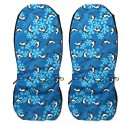 2PCS Fashion Printed Car Seat Covers Universal Automobile Accessories