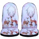 2PCS Fashion Printed Car Seat Covers Universal Automobile Accessories