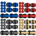 3 Row 8 Seats 14pcs Car Front Rear Seat Cover Protector Cushion Full Set Van SUV