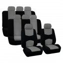 3 Row 8 Seats 14pcs Car Front Rear Seat Cover Protector Cushion Full Set Van SUV