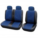 3pcs Seat Cover Split Seats For Ford Transit Custom Van SUV Universal