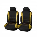 4 Pack Universal Car Seat Cover Set Front Rear Head Rests Full Set Auto Cover