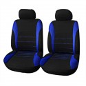 4 Pack Universal Car Seat Cover Set Front Rear Head Rests Full Set Auto Cover