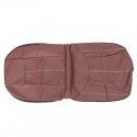 4PCS Car Seat Cover Set Universal 5-Seat Protector PU leather Seat Cushion Headrest Accessory