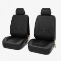 4PCS Front Seat Universal Car Seat Covers Faux Leather Breathable Cushion